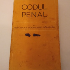 CODUL PENAL AL REPUBLICII SOCIALISTE ROMÂNIA- EDIŢIA 1968