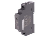 Convertor DC/DC 15W pentru șină DIN