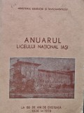 Anuarul liceului national Iasi. La 150 de ani de existenta 1828-1978 - 1978 - Dumitru Ciuta (L324)