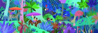 Puzzle Plimbarea copiilor 200 pcs foto