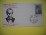 HOPCT PLIC S FDC NR 860 CABECA DE HOMEM-VICTOR MEIRELLES LIMA-PICTURA- 1971 BRAZILIA -NECIRCULAT