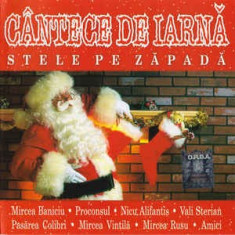 CD Cântece De Iarnă (Stele Pe Zăpadă), original, holograma