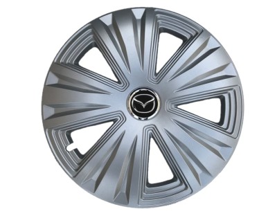 Set 4 capace roti Glory Gri R15 pentru gama auto Mazda foto