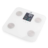 Cumpara ieftin Cantar de persoane ETA 3781 90000, 180Kg, analiza corporala, 6 mm, afisaj color, alb