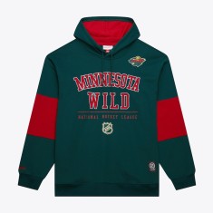 Minnesota Wild hanorac de bărbați cu glugă Retro Fleece Current Logo - L