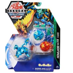 Figurina Bakugan Evolutions - Starter Pack, Howlkor Ultra, Colossus si Pegatrix