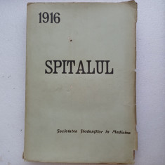 REVISTA MEDICALA,,SPITALUL" PE ANUL 1910 X2.