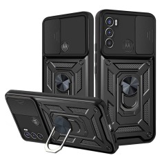 Husa Motorola Moto G71 5G protectie camera Techsuit CamShield Series, negru foto