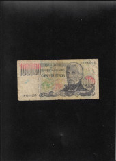 Rar! Argentina 100000 100.000 pesos 1979(83) seria48956625 foto