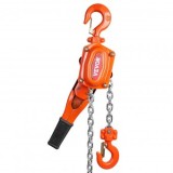 Palan manual cu parghie si lant 3000 kg, Clichet, Inaltime de ridicare 2.8 m, Forta tragere 320 N
