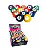 JUCARIE PENTRU CAINI PAPILLON MINGE BILIARD, MIX COLOURS, 6CM, DISPLAY 48 BUC SET 140136