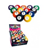 JUCARIE PENTRU CAINI PAPILLON MINGE BILIARD, MIX COLOURS, 6CM, DISPLAY 48 BUC SET 140136