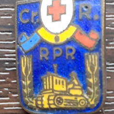 INSIGNA ROMANIA - CRUCEA ROSIE RPR