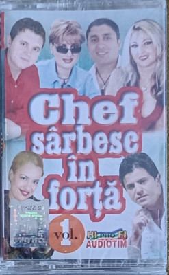 Chef S&amp;acirc;rbesc &amp;icirc;n forță , Casetă audio sigilată cu muzică de petrecere foto