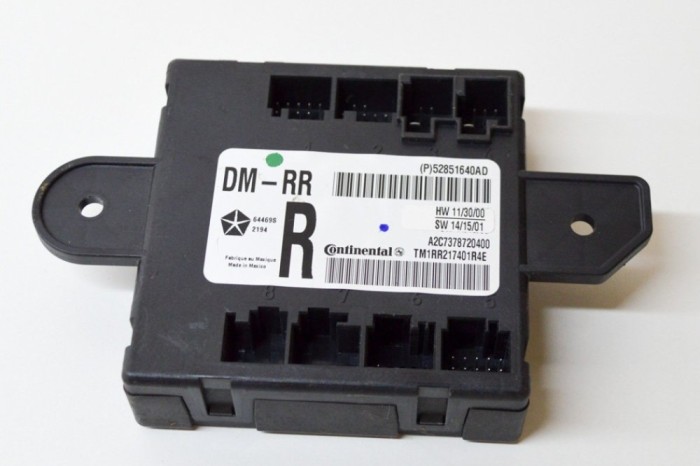 Modul de control ușă dreapta spate MASERATI QUATTROPORTE VI 2015 OEM: 52851640AD,A2C7378720400 15473579