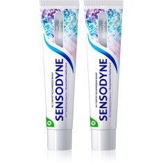 Sensodyne Extra Whitening pasta de dinti albitoare cu Fluor pentru dinti sensibili 2x75 ml