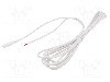 Cablu alimentare DC, cabluri, DC 5,5/2,5 soclu, alb, 2m, WEST POL - S25-TT-C100-200WH