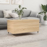 vidaXL Măsuță de cafea, stejar sonoma, 90x44,5x45 cm, lemn compozit