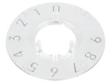 Disc Potentiometru OKW Transparent 40mm Policarbonat Fixare Apasare