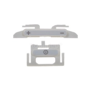 Nokia 6300 Volumekey-Powerkey White foto