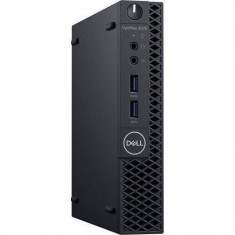 Sistem desktop Dell OptiPlex 3070 SFF Intel Core i5-9500 8GB DDR4 1TB HDD Intel UHD Graphics Windows 10 Pro Black foto