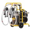 Aparat de muls vaci AgroElectro, 2 posturi, bidon inox 40L, pompa vid 230L/min, rezervor 18L, pulsator 60/40
