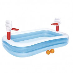 Piscina gonflabila pentru copii, Bestway 54122, cu 2 cosuri baschet si 2 mingi Mania Tools foto