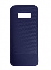 Husa silicon carbon 2 Samsung S8 plus 3 culori foto