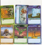 Bnk jc Bakugan - set 6 carduri diferite , nemagnetice