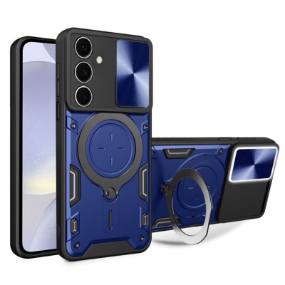 Husa Samsung Galaxy S24 Plus Techsuit CamGuard Pro, albastru foto