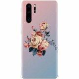 Husa silicon pentru Huawei P30 Pro, Roses