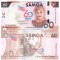 Samoa 60 Tala 2023 P-46 Comm. a 60-a aniversare a independentei UNC