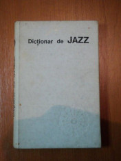 DICTIONAR DE JAZZ-MIHAI BERINDEI,BUC.1976 foto