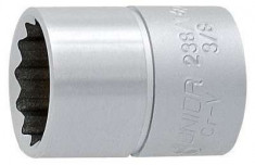 Capat cheie tubulara 3/8&amp;quot; cu 12 laturi - 238/1 12P - UNIOR - 20 mm - 32 foto