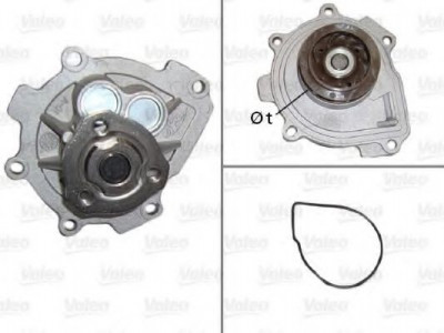 Pompa apa OPEL ASTRA H GTC (L08) (2005 - 2016) VALEO 506837 foto