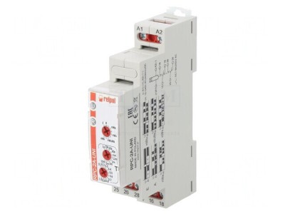 Timer DPDT 0,1s-10min 12-240VAC 24VDC 8A foto