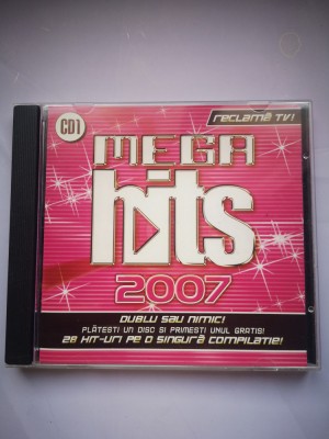 CD muzica Mega Hits 2007 - CD1 si CD 2 foto
