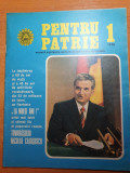 Revista pentru patrie ianuarie 1978-ceausescu a implinit 60 de ani