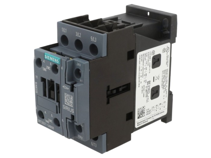 Contactor 3 poli 24VAC 32A