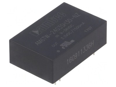 Convertor DC/DC 6W 9-36V la 3.3V 1.5A DIP24 foto