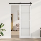 vidaXL Ușă Interioară cu Sticlă &quot;ORKDAL&quot; Albă 78x232x4 cm