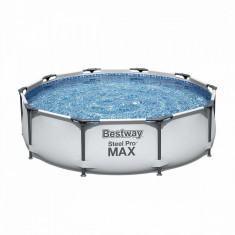 Piscina cadru metalic Bestway, 305×76 cm, 4.700 litri, cu pompa de filtrare