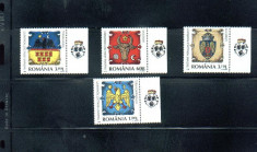 ROMANIA 2008 - INSEMNE HERALDICE ROMANESTI - TABS 1 - LP 1816 foto