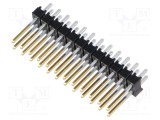 Conector SAMTEC şiruri pini tată PIN 24 drept 2,54mm THT