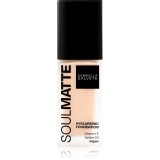 Gabriella Salvete SoulMatte Hyaluronic Foundation machiaj persistent cu efect matifiant culoare 02W Ivory Warm 30 ml