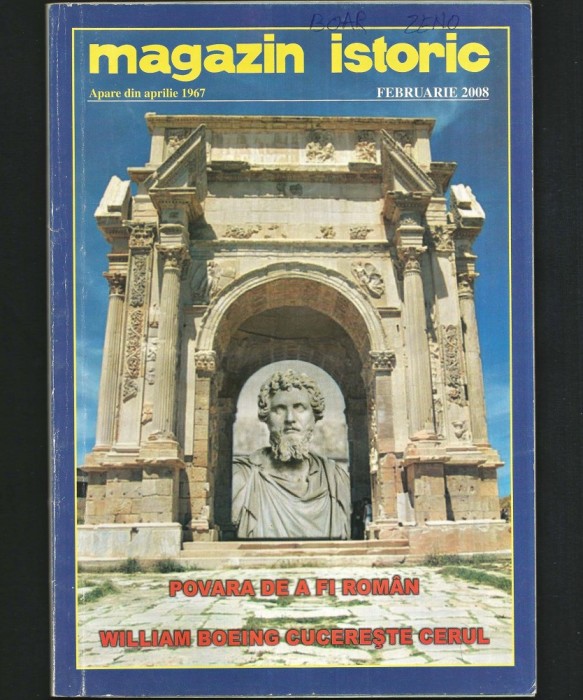 MAGAZIN ISTORIC - POVARA DE A FI ROM&Acirc;N / WILLIAM BOEING CUCEREȘTE CERUL - FEBRUARIE, 2008