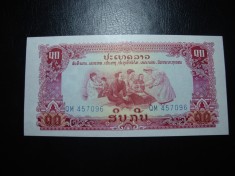 LAOS 10 KIP 1968 UNC foto