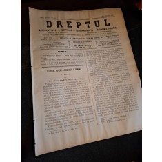 Dreptul, Revista de legislatiune, doctrina, jurisprudenta, economie politica,Anul XXXIV Nr.18 1905 - C.G.Dissescu, V.Athanasovici, Paul Negulescu, Al.