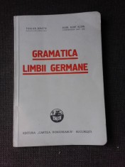 GRAMATICA LIMBII GERMANE - TRAIAN BRATU foto
