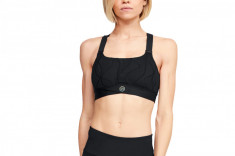 Sutiene Under Armour Rush Vent Mid Bra 1352174-001 negru foto